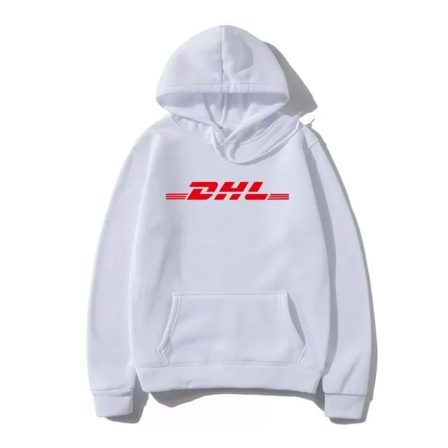 DHL Hoodie Jumper Sweatshirt Men Women Unisex Fashion Grunge 90s Casual Tops Long Sleeve DHL EXPRESS