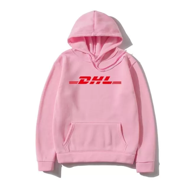 DHL Hoodie Jumper Sweatshirt Men Women Unisex Fashion Grunge 90s Casual Tops Long Sleeve DHL EXPRESS