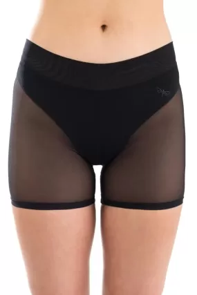 Dragonfly Zoe Shorts - Black Mesh