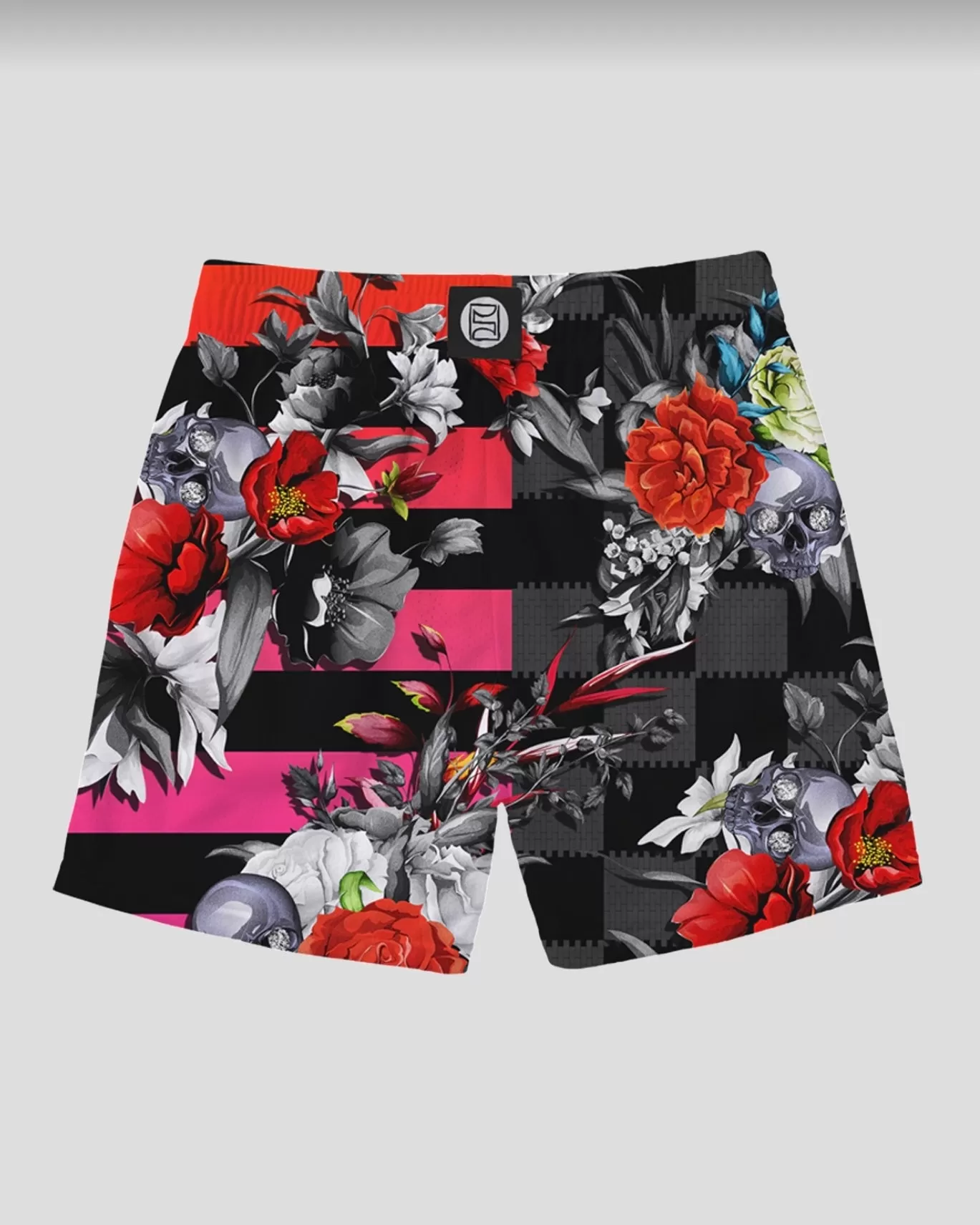 Floral Demis Mesh Shorts