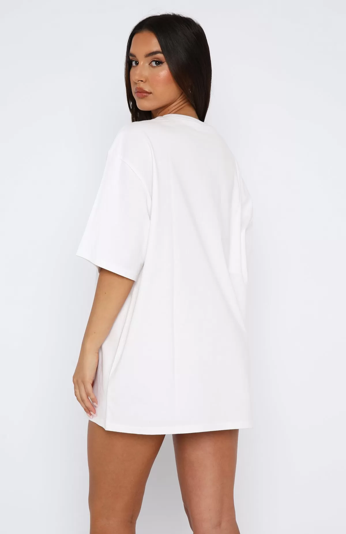 Florent Oversized Tee White