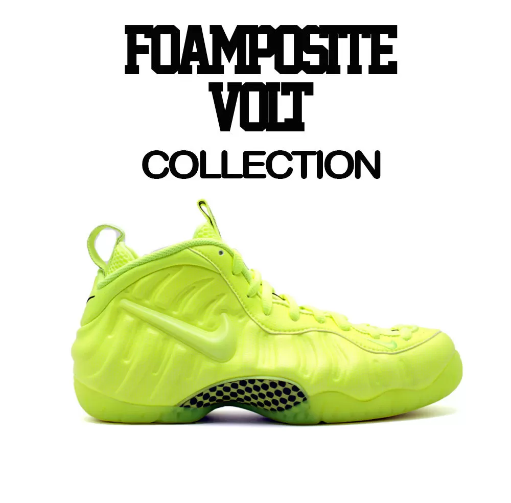 Foamposite Volt Cheers Bear Shirt