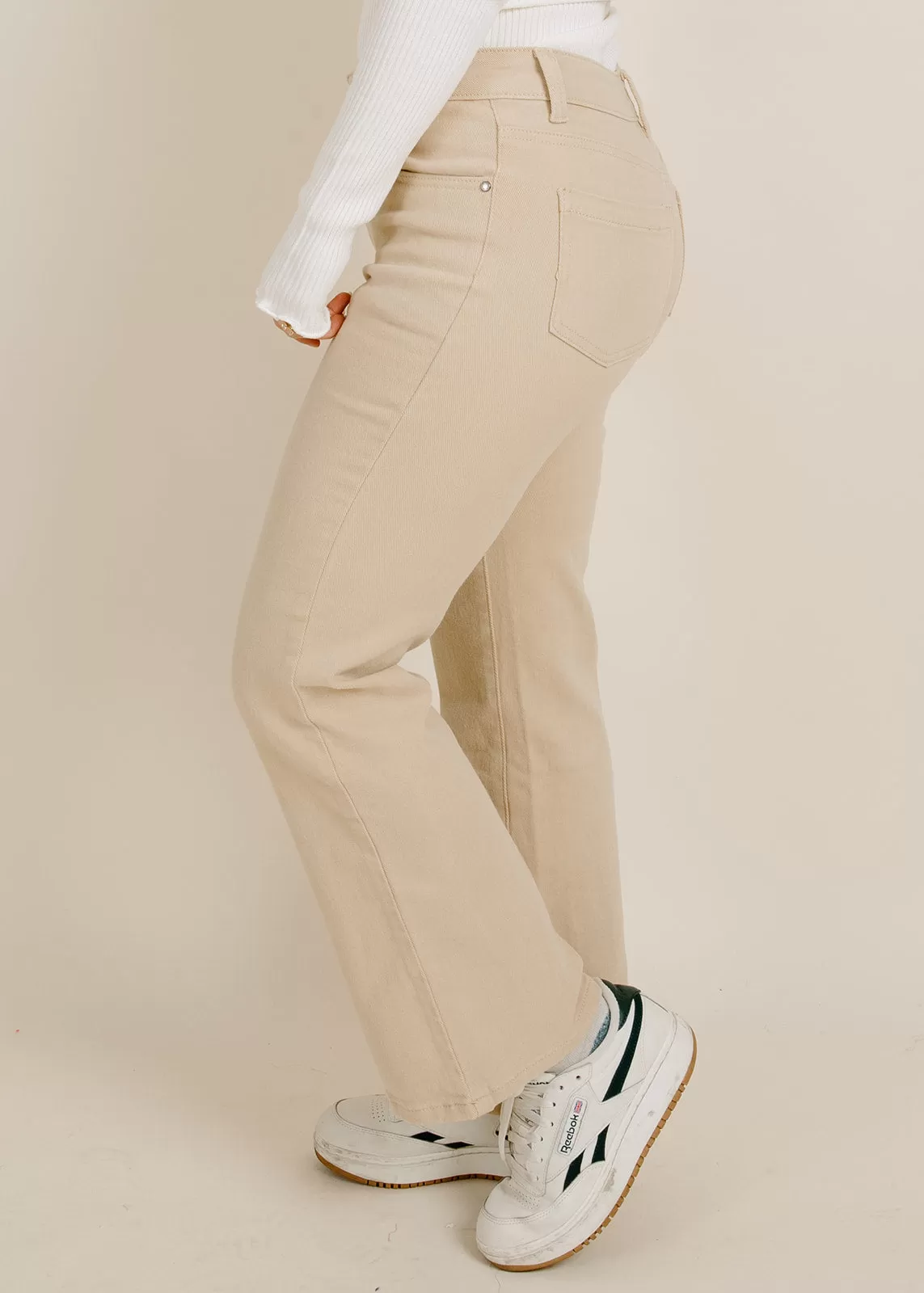 Freya Jeans - Beige