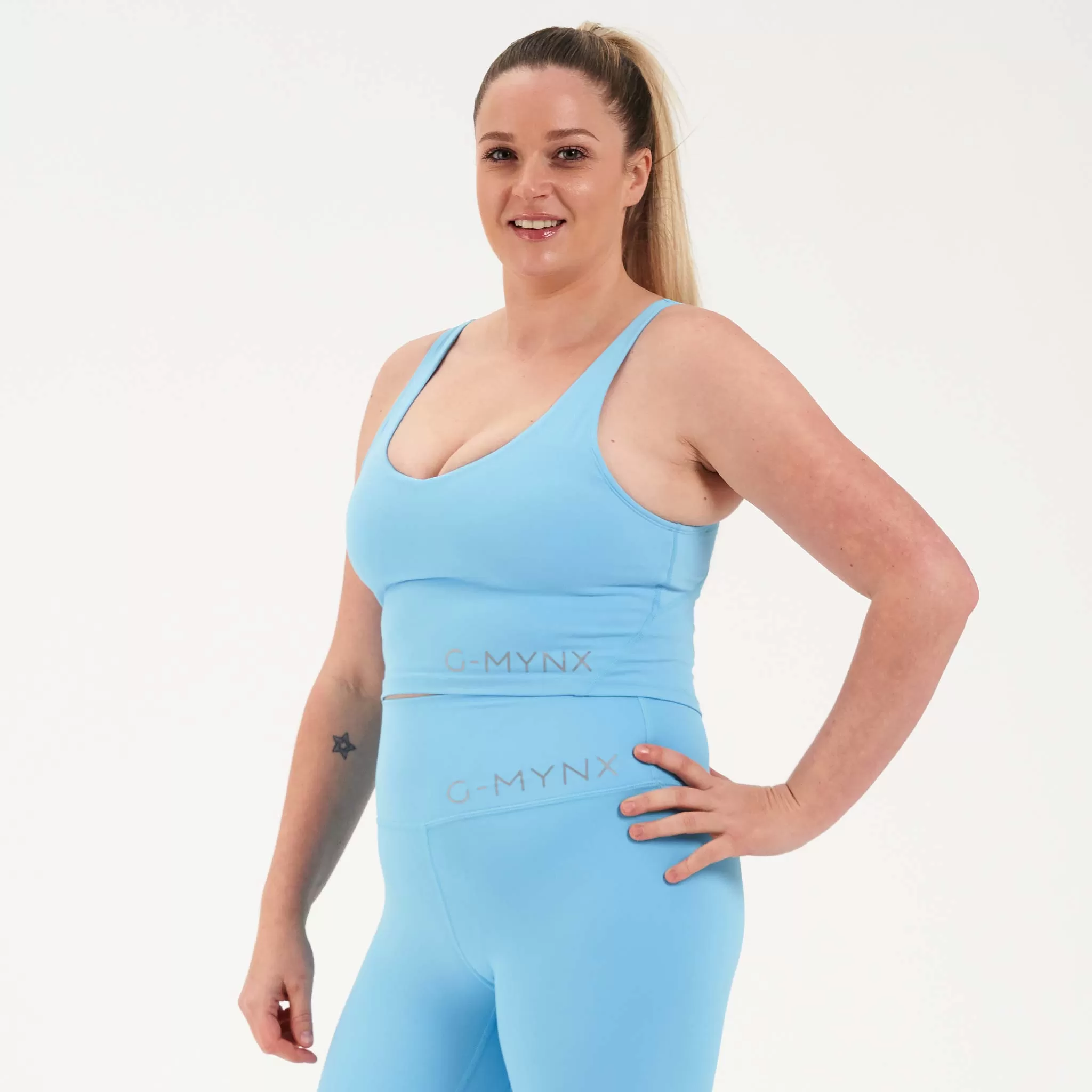 G-Mynx Signature Bra Tops (Sky Blue)