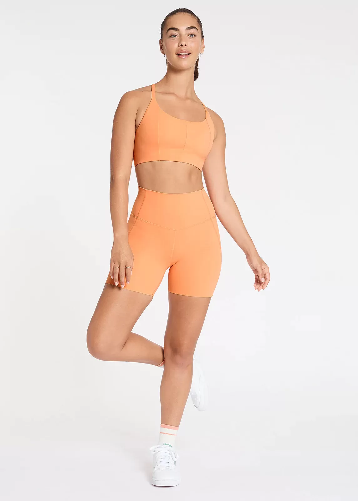 Go with the Flow Bra - Grapefruit