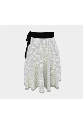 Grid Wrap Skirt