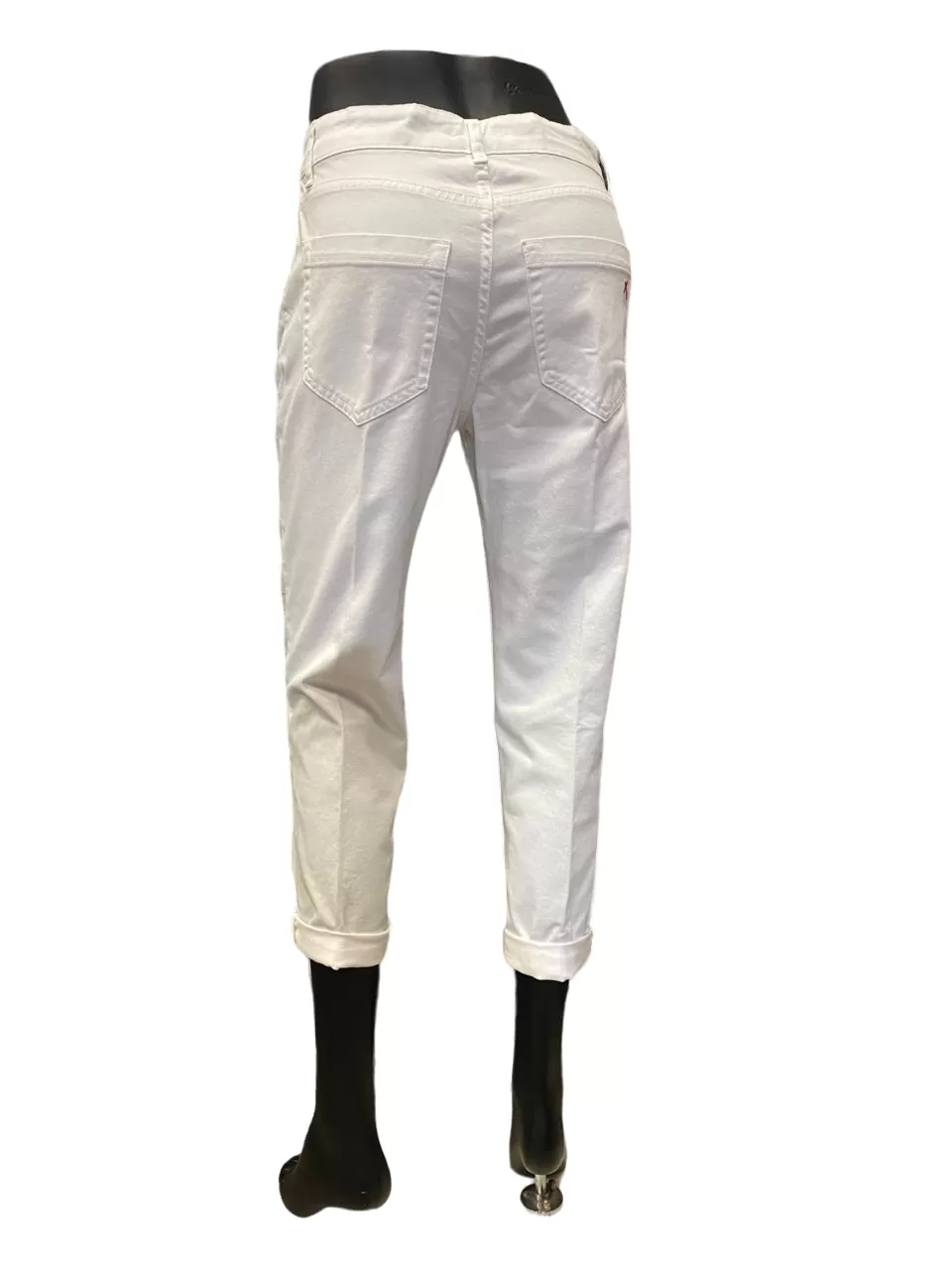 Griffai 5 pocket bull trousers for women DGP3710 white