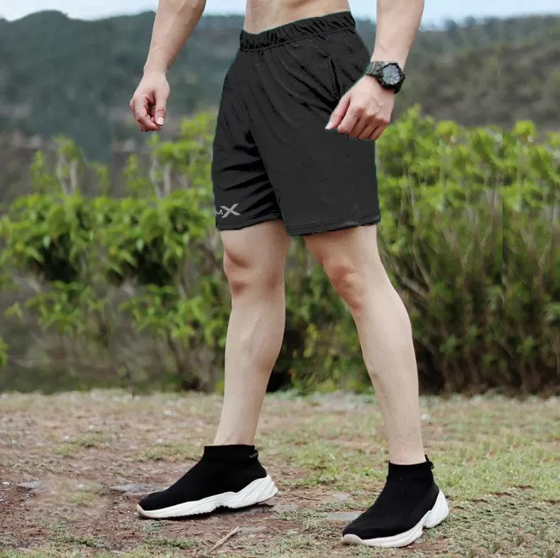 GymX Grey Shorts (Flex Dry Fit) - Sale