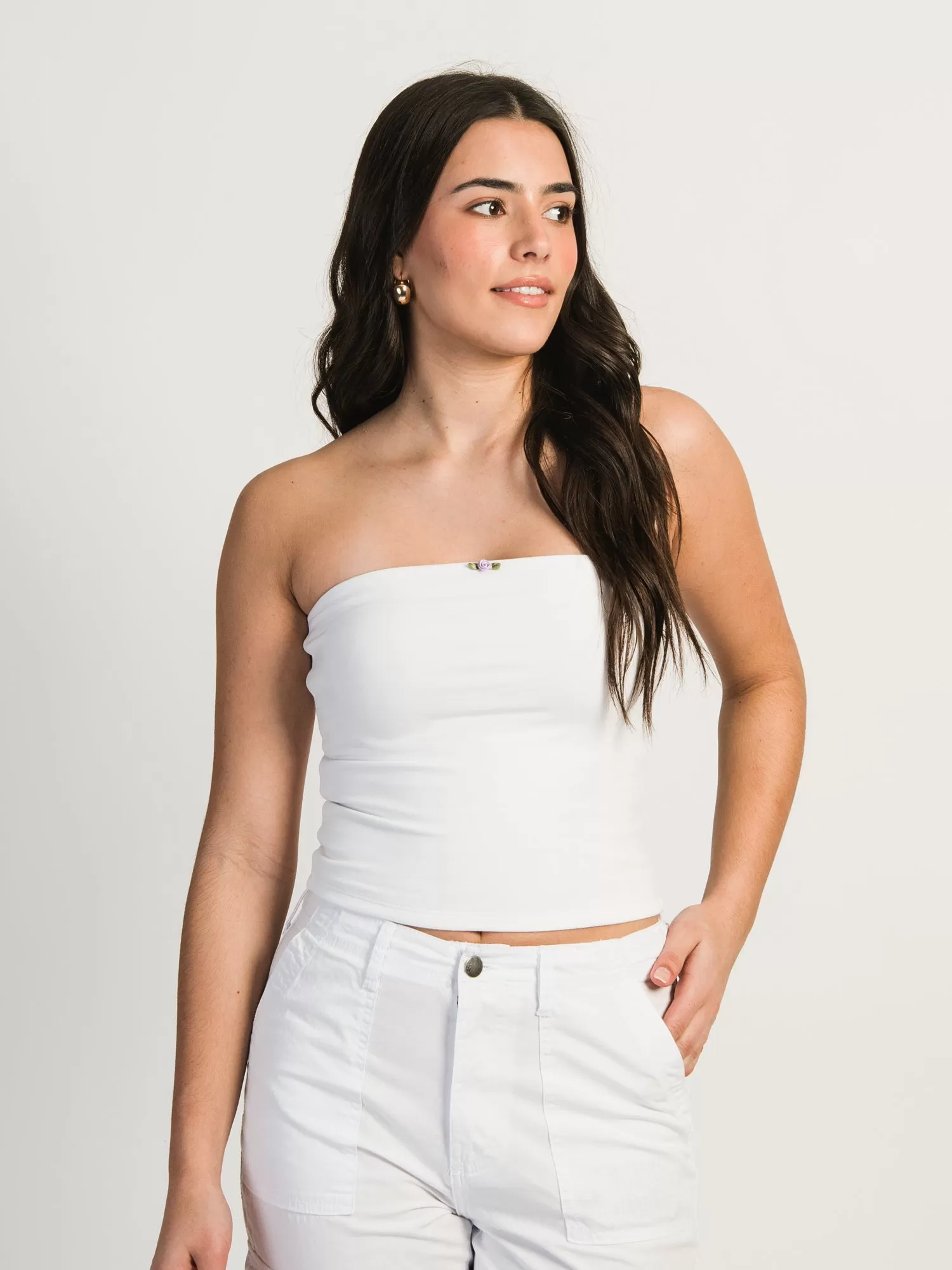 HARLOW BAILEY TUBE TOP - WHITE