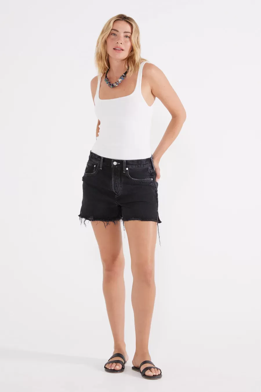 Haven Relaxed Short - Black Pearl