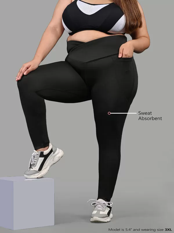 High Waist Criss-Cross Yoga Tights