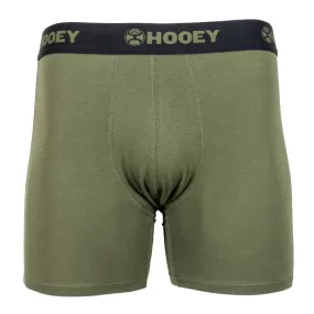 Hooey Men's Boxer Briefs Olive & Black 2 Pack