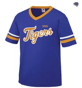 HS - Wilson Tigers High School V-Neck Jersey