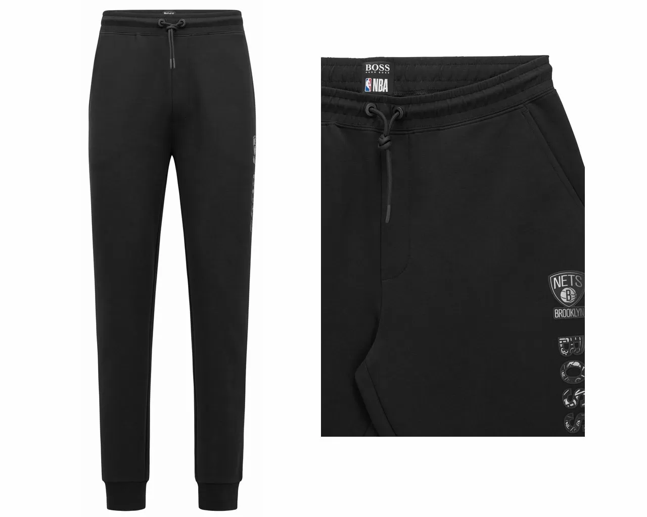 Hugo Boss 50461960 NBA Brooklyn Joggers Black