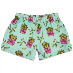 Iscream I Heart Fries Plush Shorts