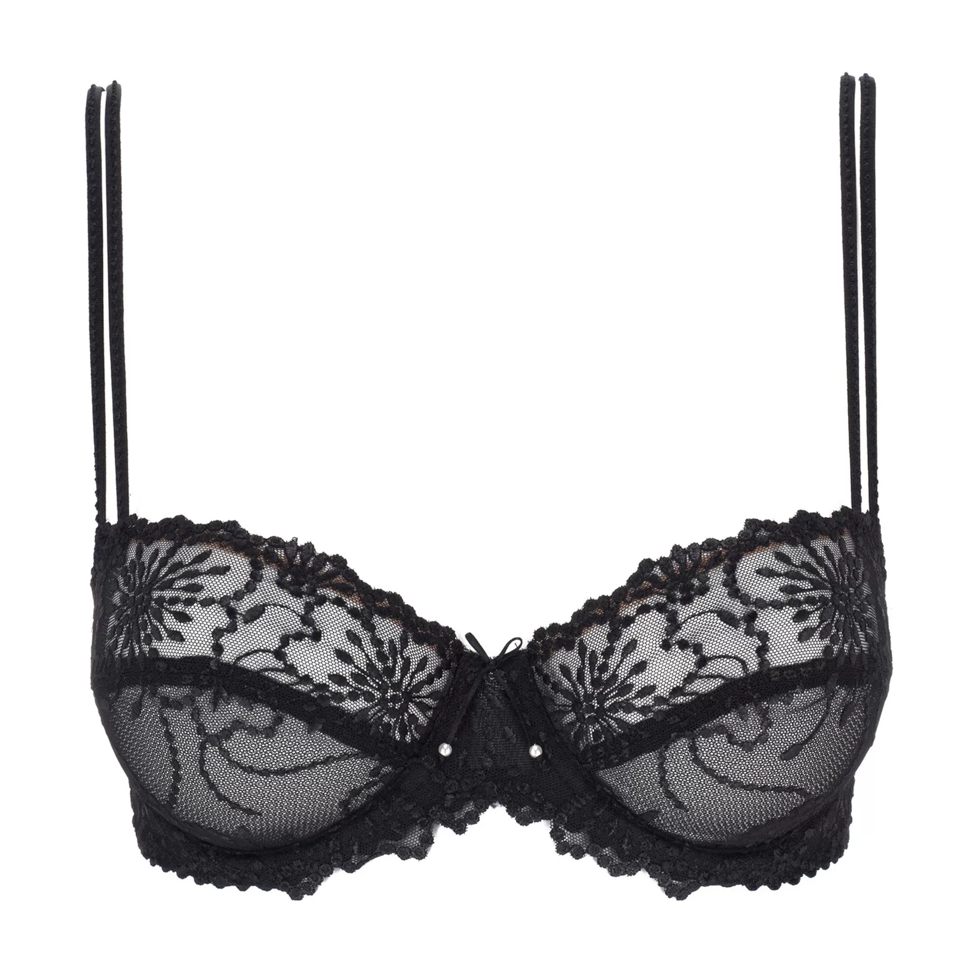 JANE Balcony Bra | Black