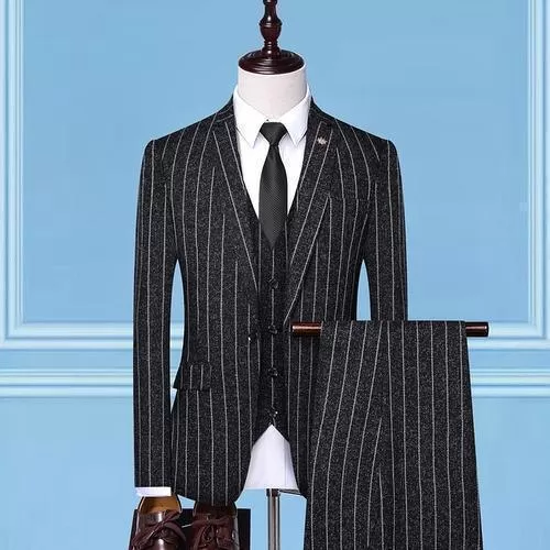 Jojo Style Pinstripes Business Suit