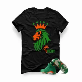 Jordan 6 Gatorade Green Black T (King Lion)