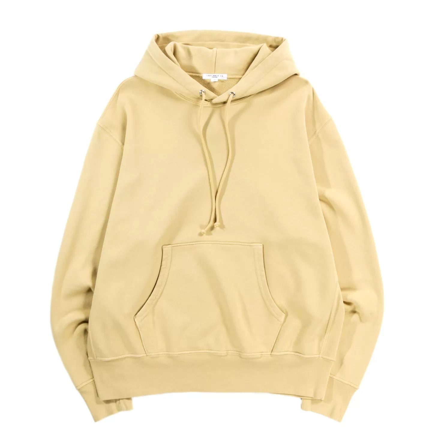 LADY WHITE CO. CLASSIC FIT HOODIE PALE LEMON