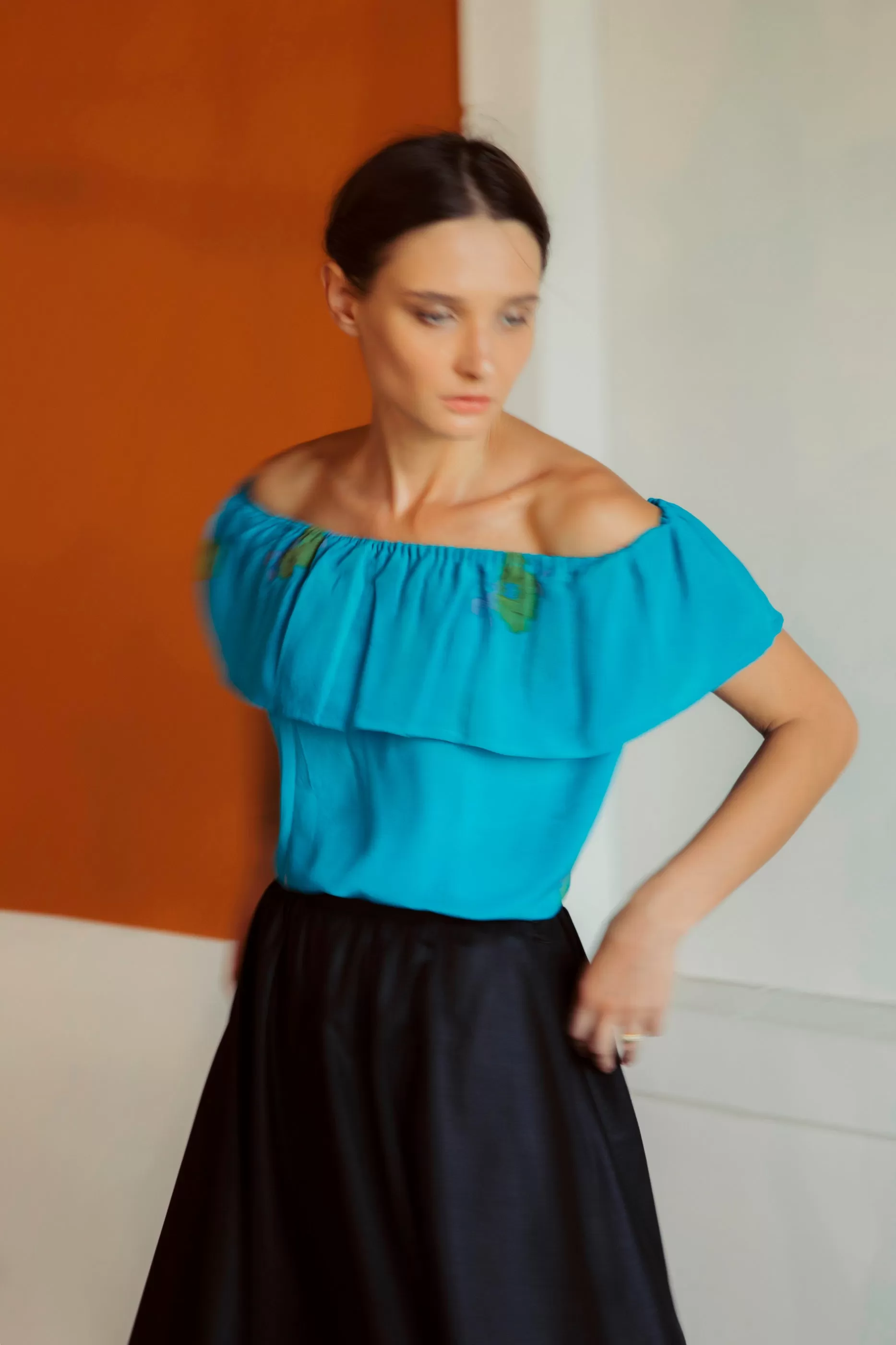 Lara Offshoulder Ruffle Top