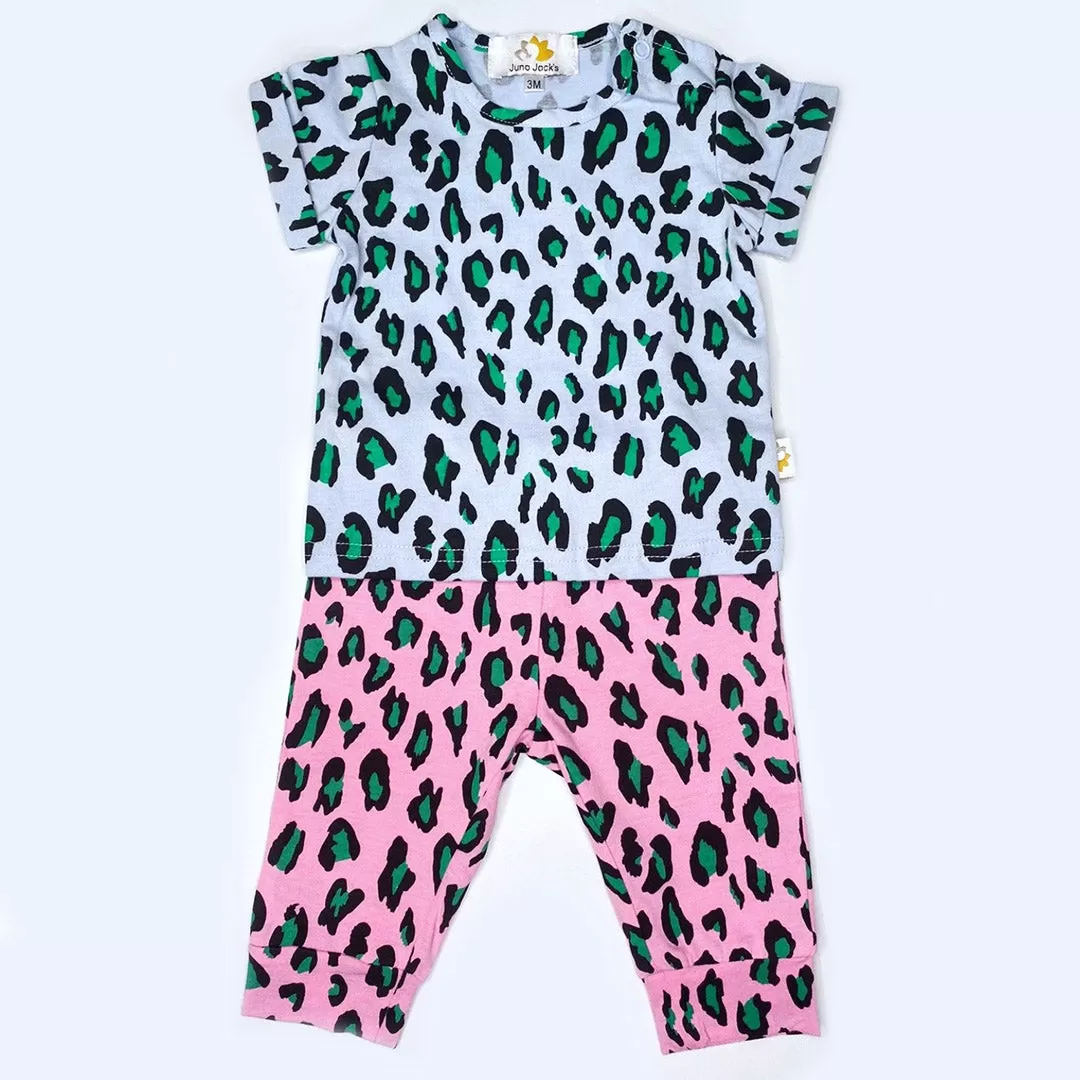 Leopard Print Baby/Child Twinning Leggings