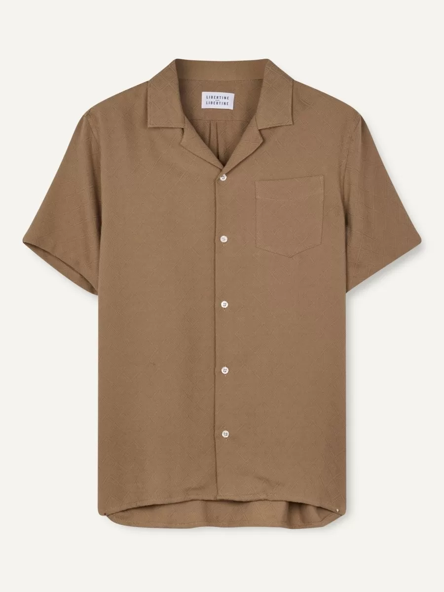 Libertine Cave 3427 Taupe Shirts