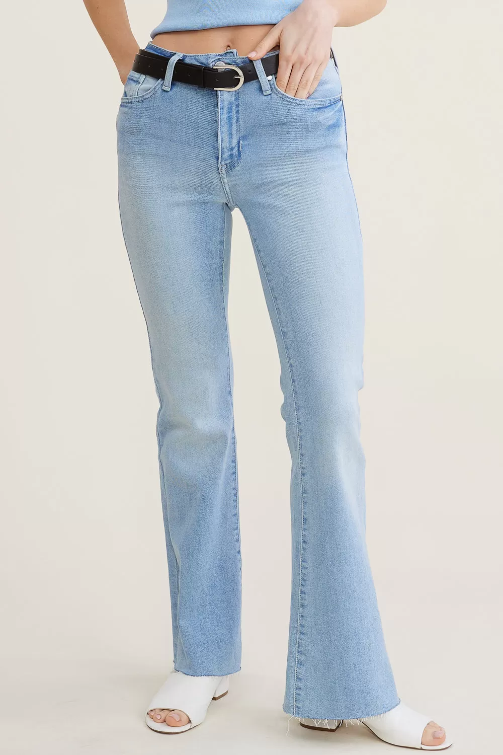 Light Wash Bootcut Denim