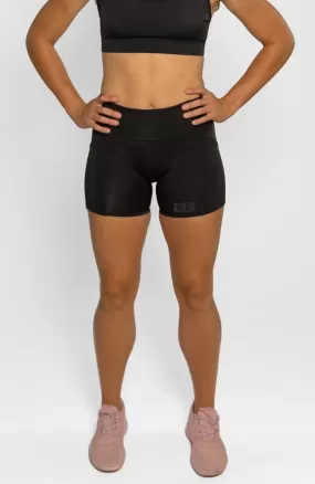 Little Black 3 Fitted Run Shorts