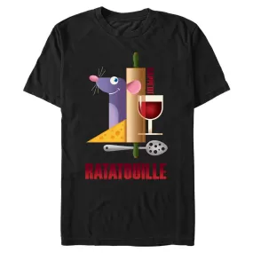 Mad Engine Disney Pixar Ratatouille Bon Appetit Poster Men's T-Shirt