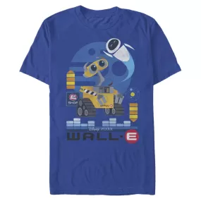 Mad Engine Disney Pixar Wall E Shapers Men's T-Shirt