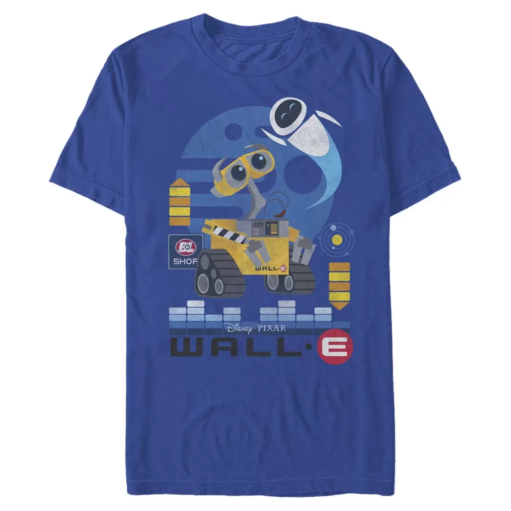 Mad Engine Disney Pixar Wall E Shapers Men's T-Shirt