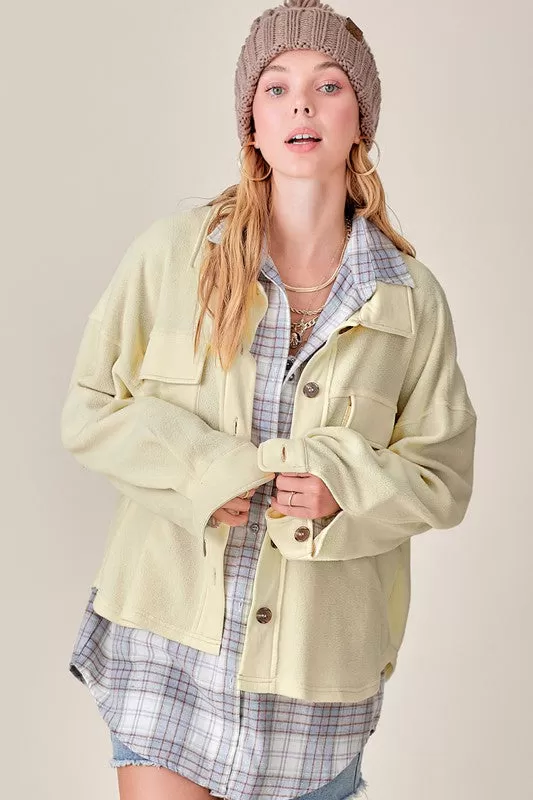 Matilda Long Sleeve Button Down Jacket