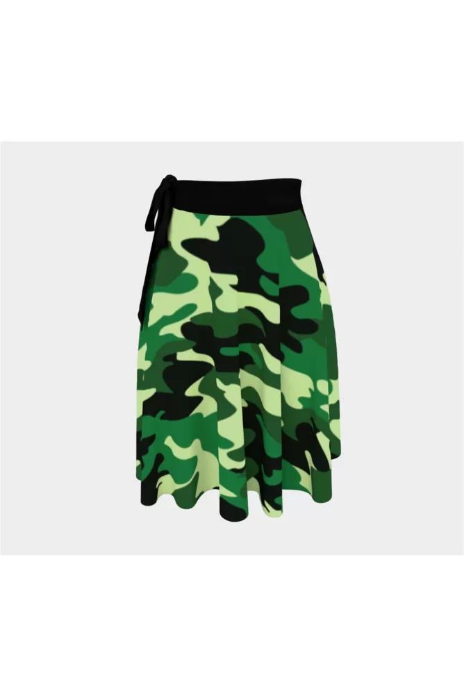 Matrix Camo Wrap Skirt