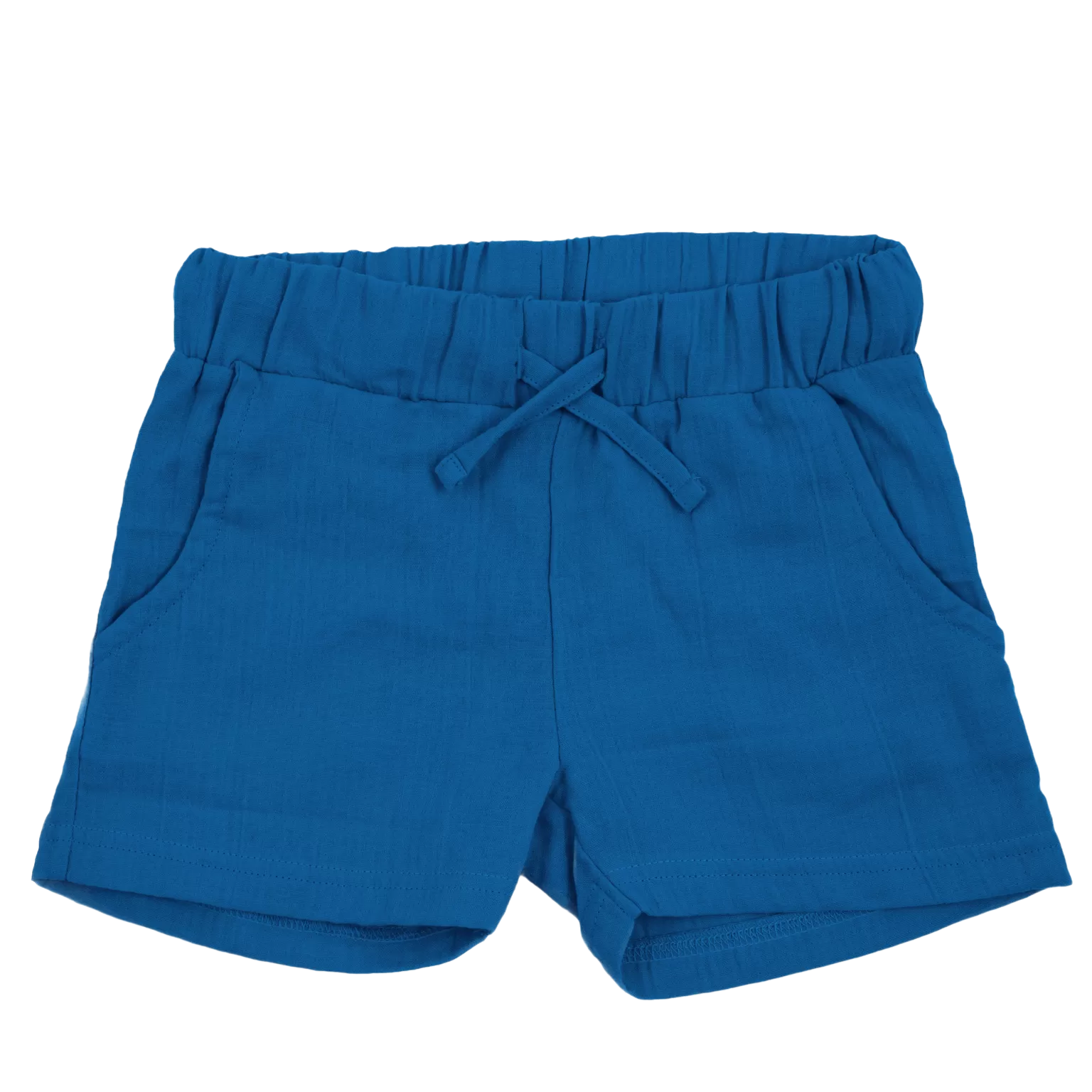 Maxomorra Blue Muslin Shorts