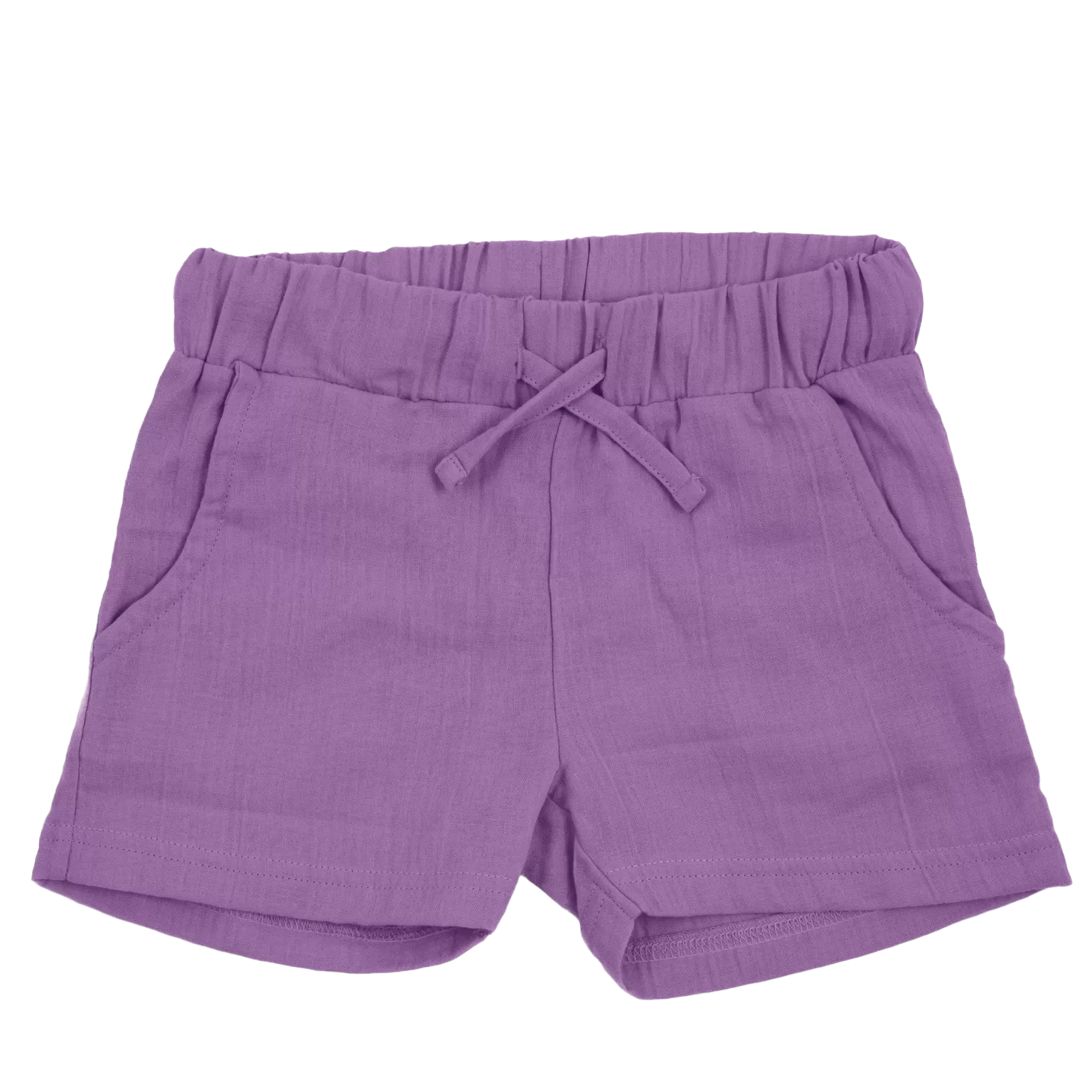 Maxomorra Purple Muslin Shorts