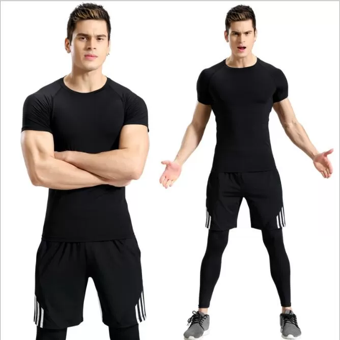 men sport costumes for men sports top shorts long pants gym clothing