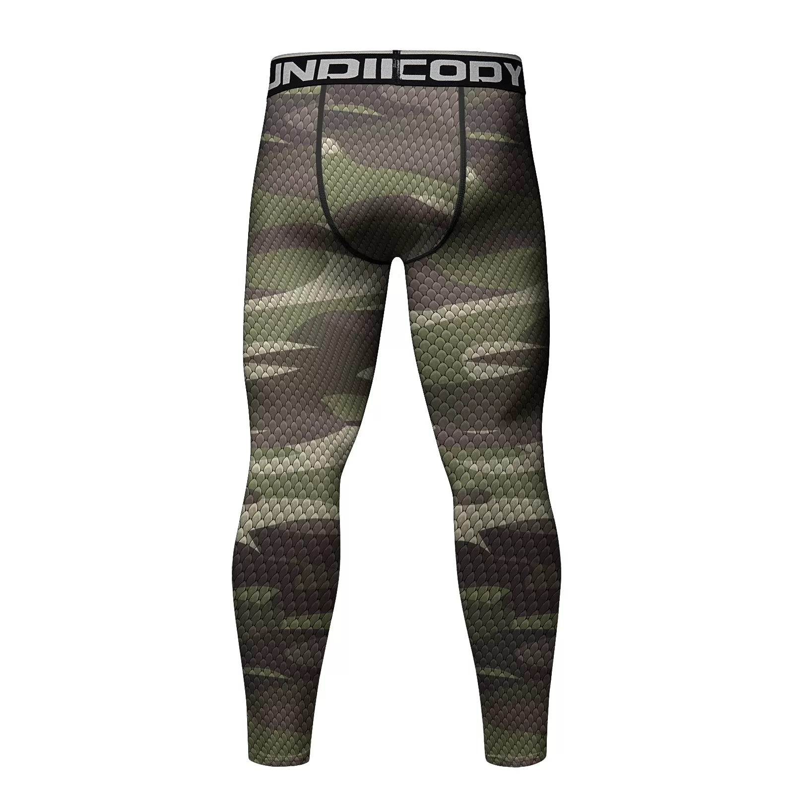 Men's Jungle Camouflage Elite Compression Leggings Spats