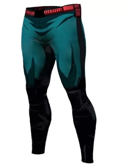 Men's My Hero Academia 'Deku' Leggings Compression Spats