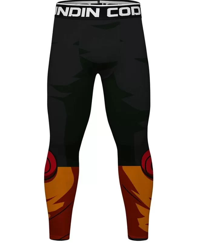 Men's Naruto Elite Leggings Compression Spats