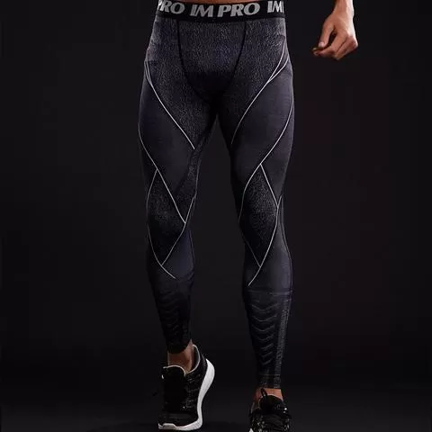 Men's The Flash "Zoom" Compression Leggings Grappling Spats