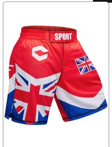 Men's Warrior Series 'Union Jacket' Elite Fight Shorts