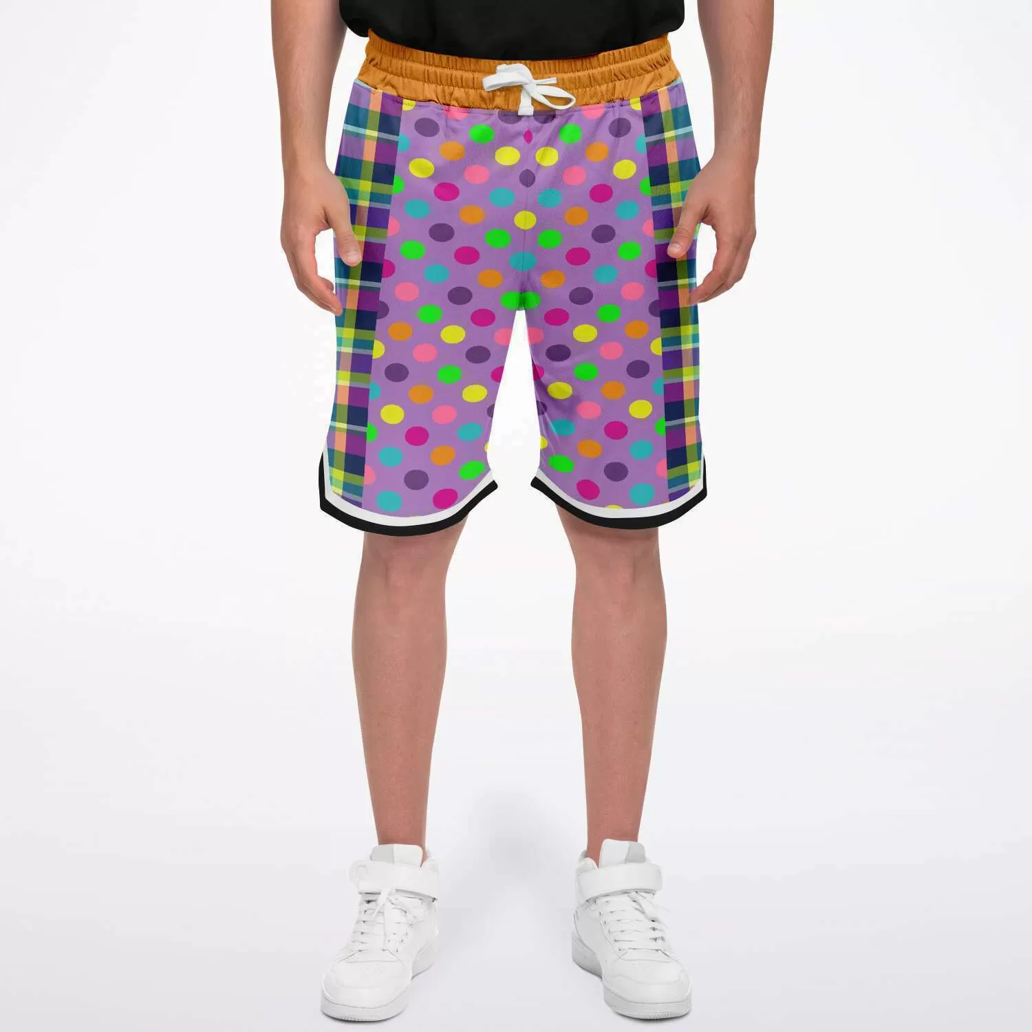 Mercury Retrograde Purple Vertical Basketball Shorts