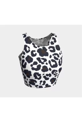 Midnight Leopard Athletic Top