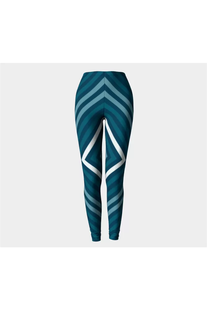 Modern Blue Premium Leggings