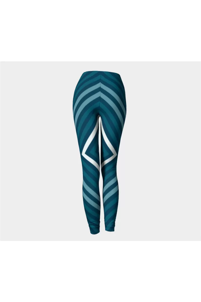 Modern Blue Premium Leggings