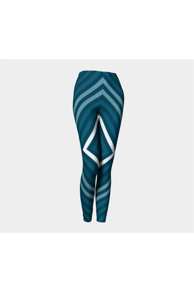 Modern Blue Premium Leggings