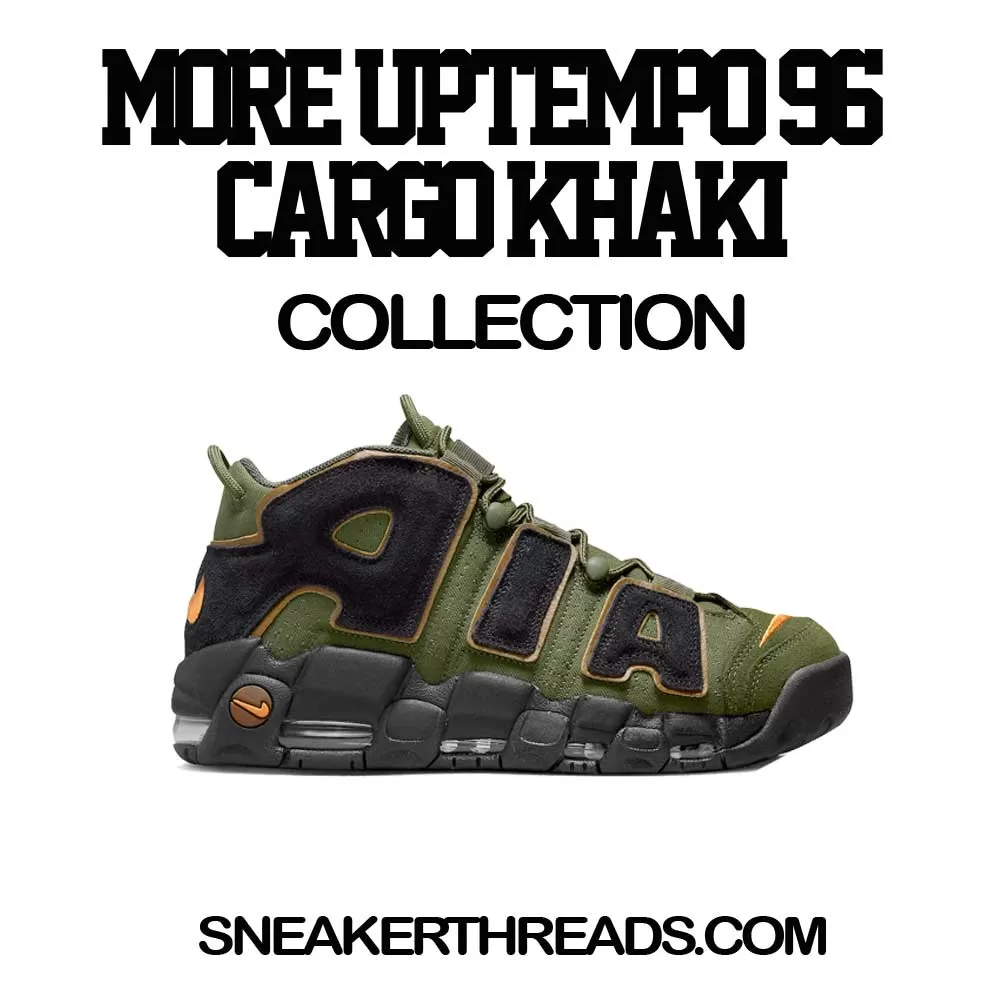 More Uptempo 96 Cargo Khaki Big S Shirt