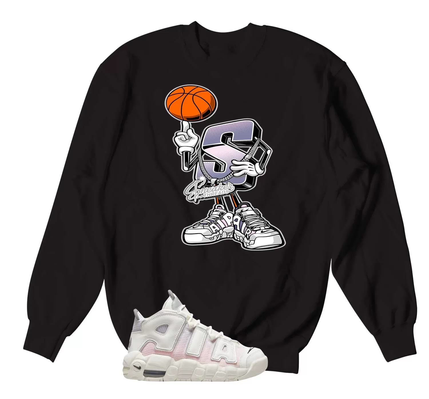 More Uptempo 96 Thank You Wilson Big S Sweater