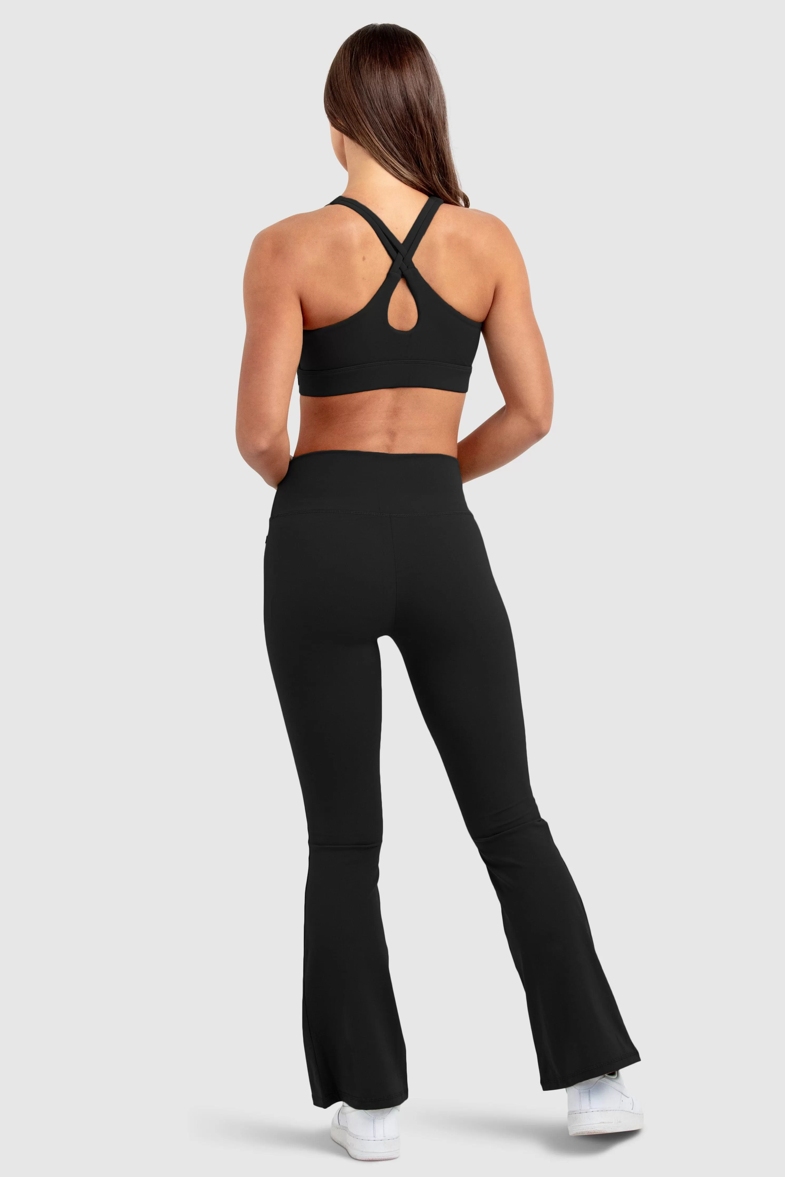 MotionSoft Flared Leggings - Black