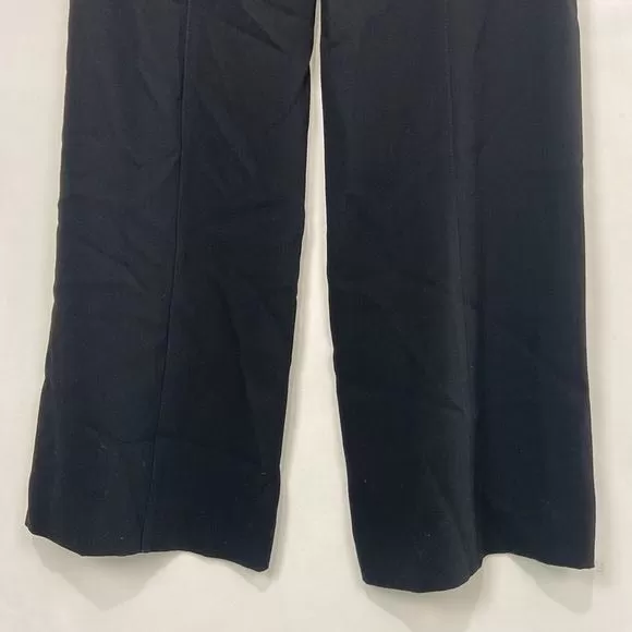 NanetteLeporeNWT Black Zip Trousers Slacks